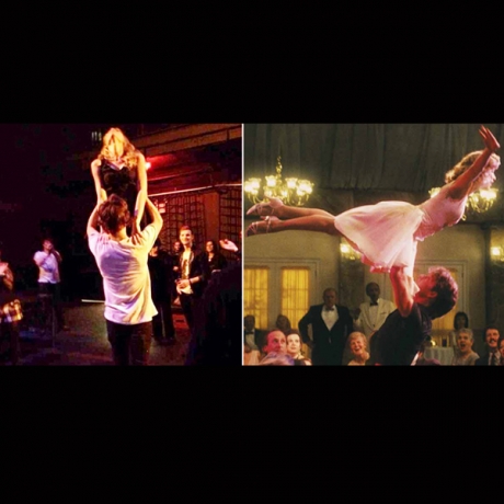 Taylor swift harry styles dirty dancing lift