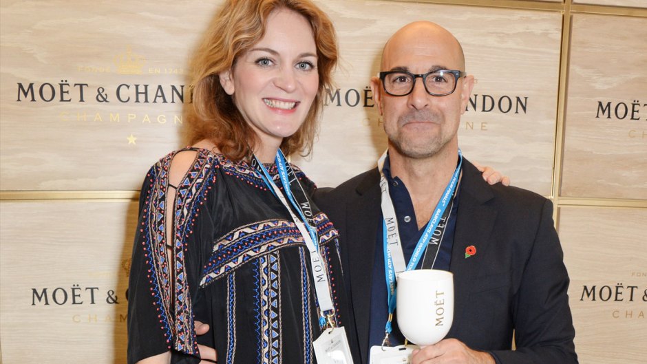 Stanley tucci felicity blunt baby matteo oliver