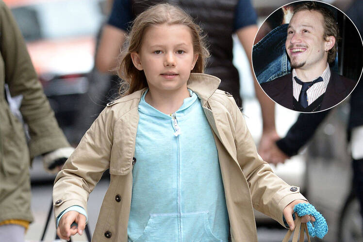 Heath Ledger's Daughter, Matilda, Takes After Her Late Dad, Says Grandfather - In Touch Weekly