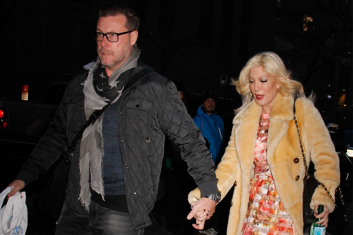 Tori Spelling “Heartbroken” To Learn Dean McDermott Hooked Up With Ex-Wife Mary Jo Eustace (REPORT) - In Touch Weekly