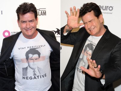 charlie sheen getty images