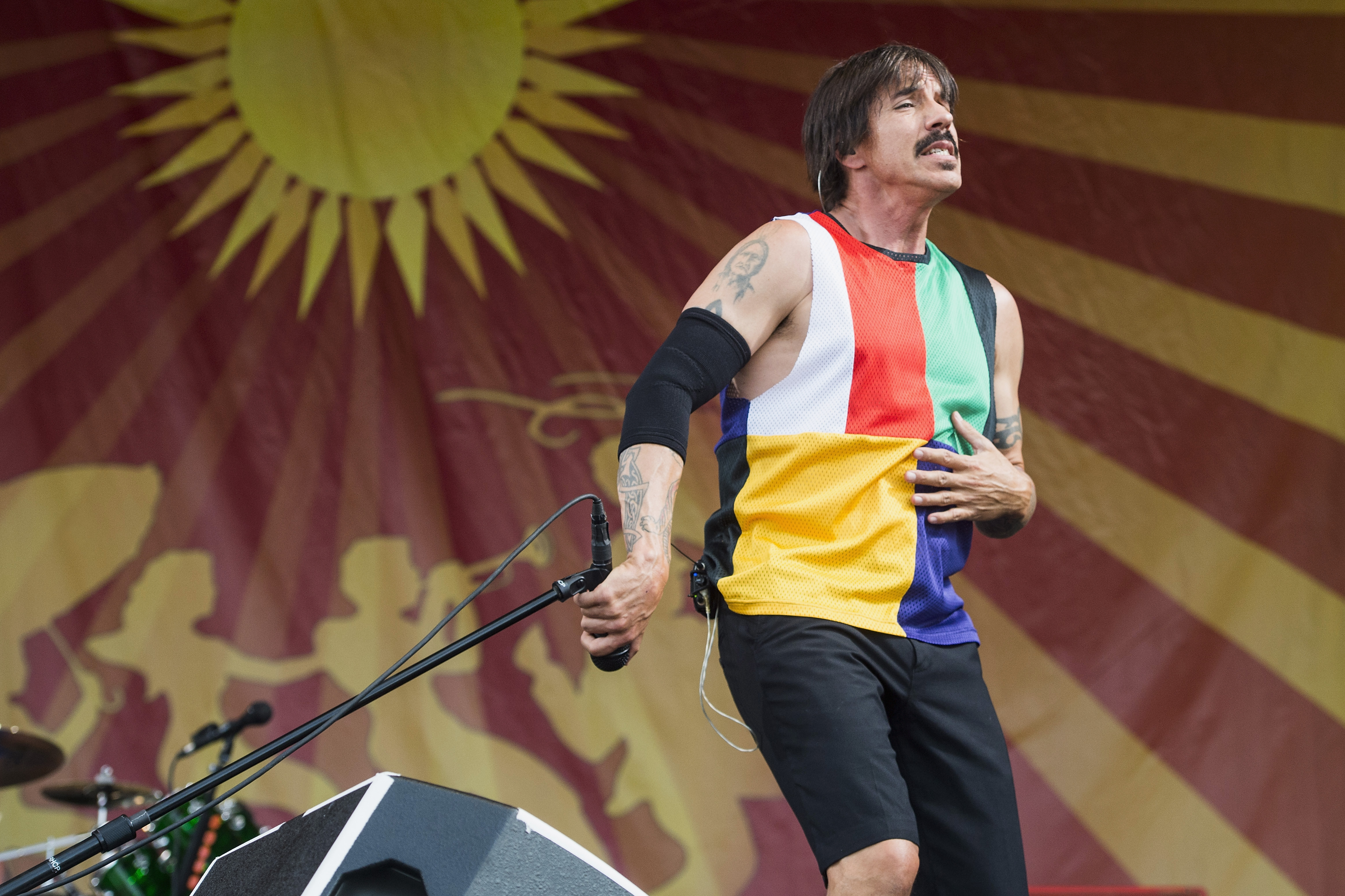 Red Peppers Lead Singer Anthony Kiedis - In Touch Weekly