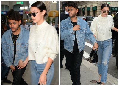 bella hadid the weeknd getty images