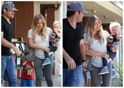 hilary duff mike comrie luca getty images
