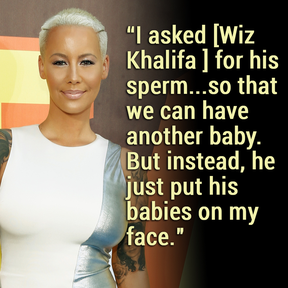 Amber Rose, KhloÃ© Kardashian, and More Stars' Most TMI-Worthy Moments of  2016 - In Touch Weekly