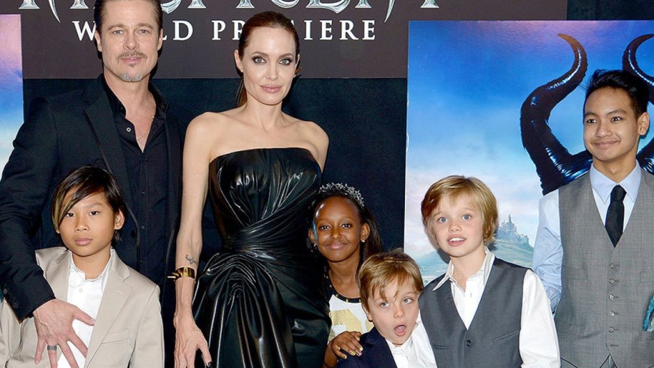 Angelina jolie brad pitt kids