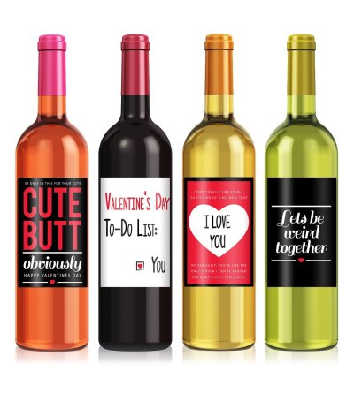 cute wine labels