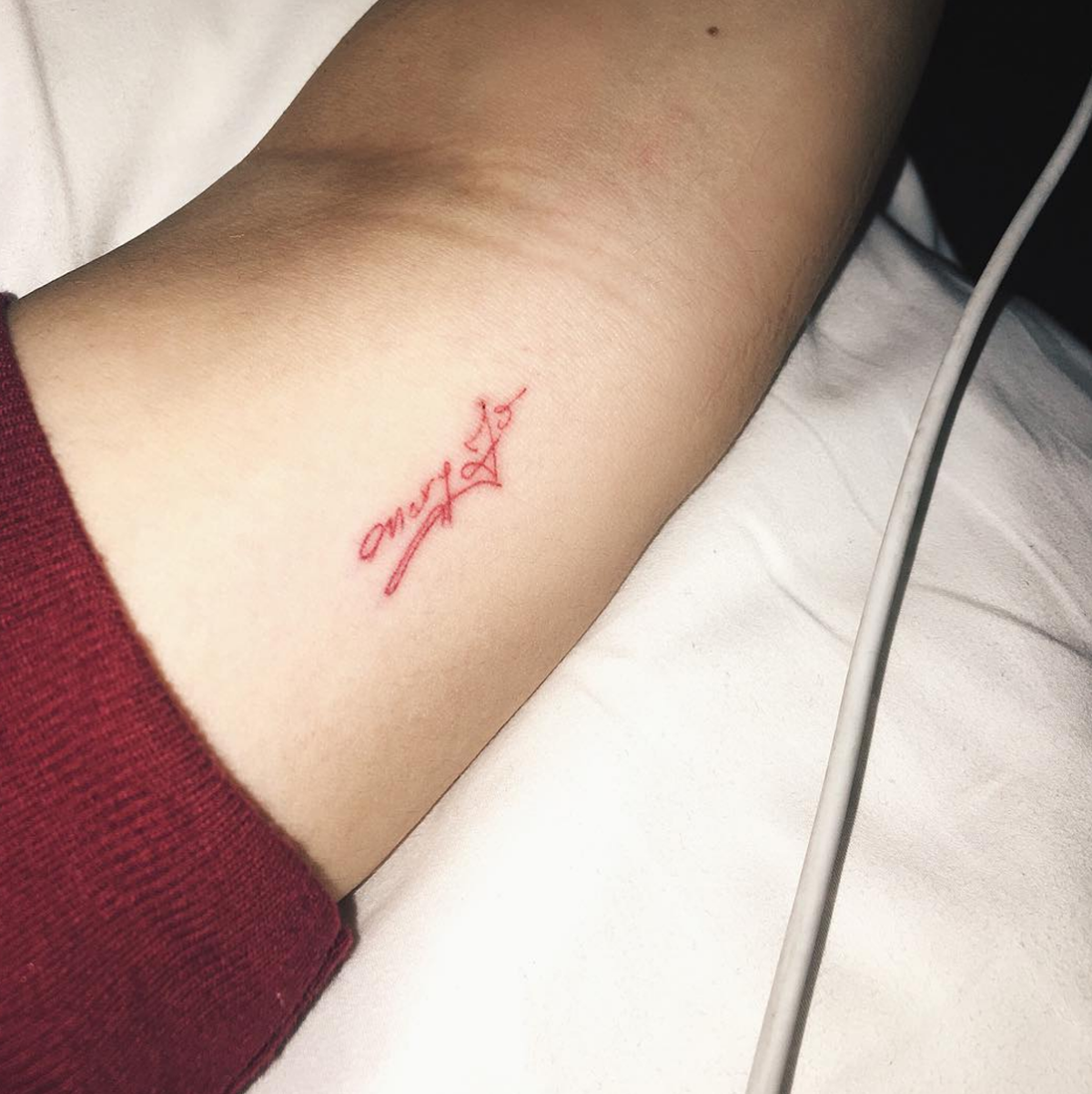 Kylie Jenner And Travis Scott Get Matching Butterfly Tattoos