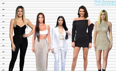 how tall are the kardashians