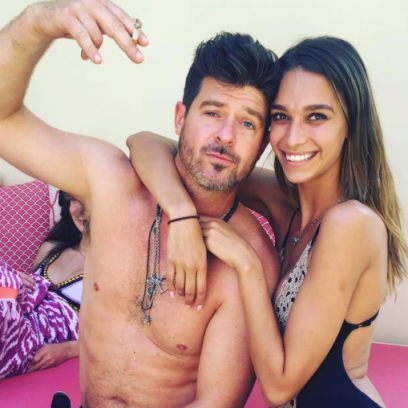 Robin thicke april love geary pregnant