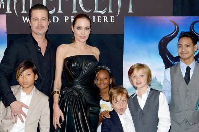 Brad and Angelina at a premiere together