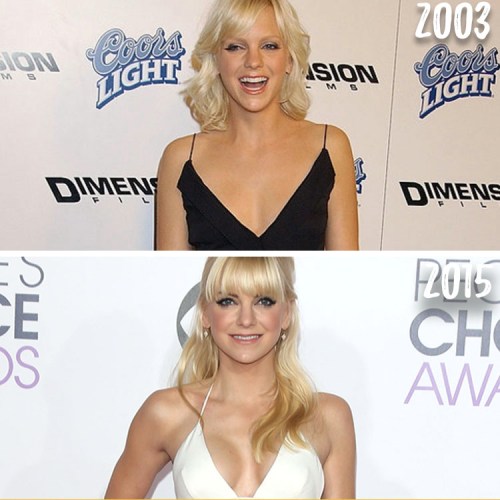 Bimbos with big boobs Anna Faris Breast Implants And A Makeover Have Transformed Her Look