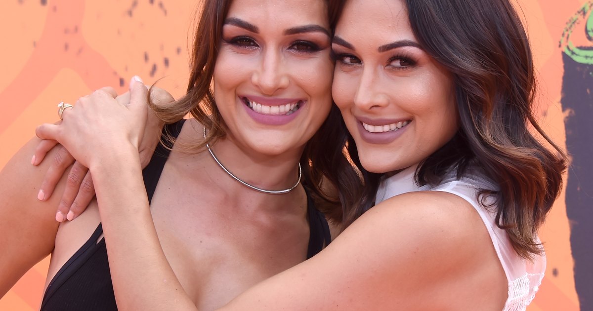 Nikki Bella - The Bella Twins picked up their copy of The