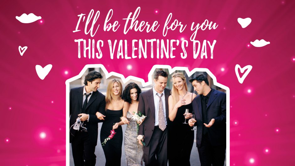 Friends tv show valentines day cards