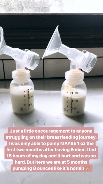 audrey roloff breastfeeding instagram 