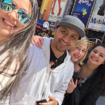 Mary Kay Letourneau and Vili Fualaau With Daughters Georgia and Audrey in Selfie
