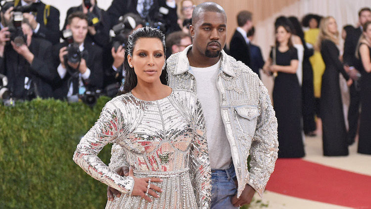 Kanye west kim kardashian met gala