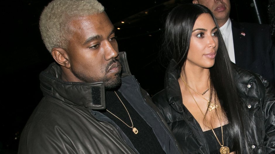 Kanye west leaves kim kardashian