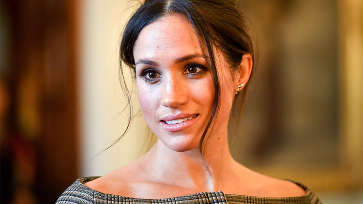 close up of Meghan Markle