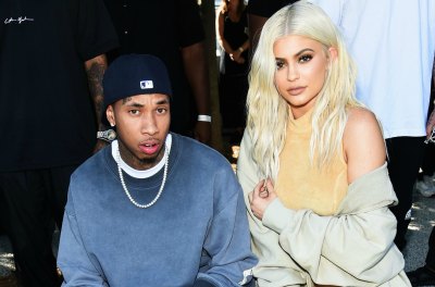 kylie jenner tyga getty images