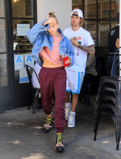 Justin and Hailey out in LA