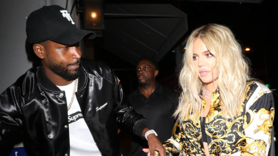 Khloé Kardashian And Tristan Thompson Holding Hands And Walking