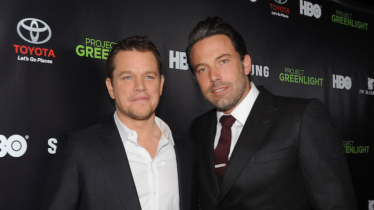 Matt Damon and Ben Affleck at an event together in LA