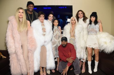 Lamar Odom, Khloe Kardashian, Kris Jenner, Kendall Jenner, Kanye West, Kylie Jenner, Caitlyn Jenner, Kourtney Kardashian, Yeezy Fashion Show