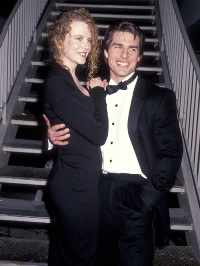Tom Cruise and Nicole Kidman at an event together