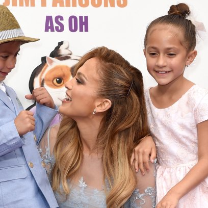 Jennifer Lopez And Her Twins Max And Emme in 2015
