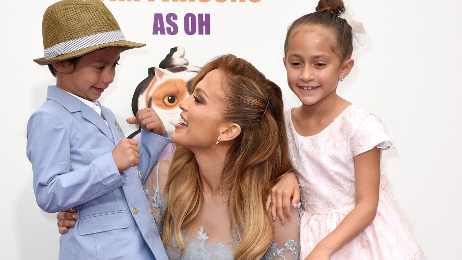 Jennifer Lopez And Her Twins Max And Emme in 2015