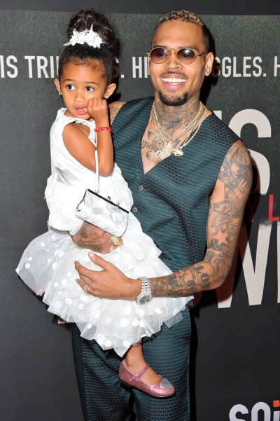 Chris Brown daughter pics