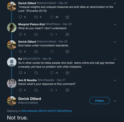Derick Dillard Responds To Haters