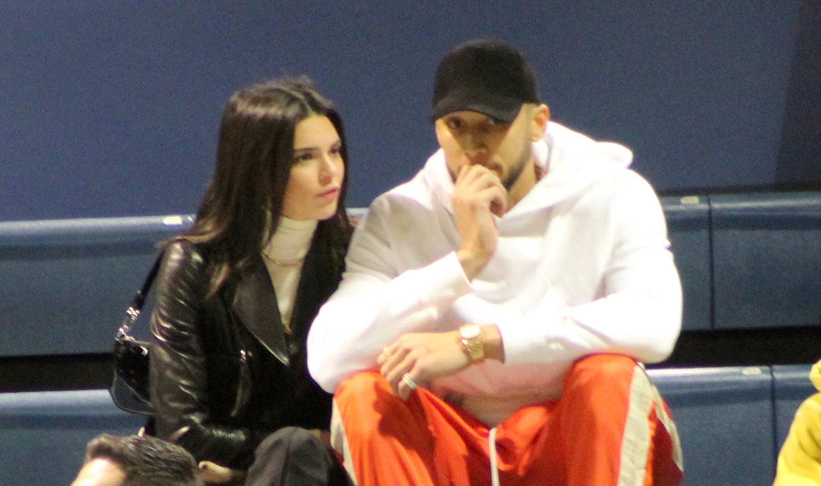 Kendall Jenner And Ben Simmons Show PDA At College Basketball Game