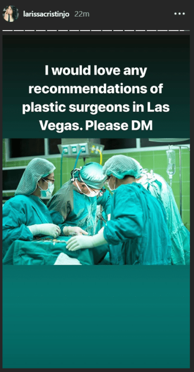 '90 Day Fiancé' Star Larissa Asks For Plastic Surgeon Recommendations In Vegas