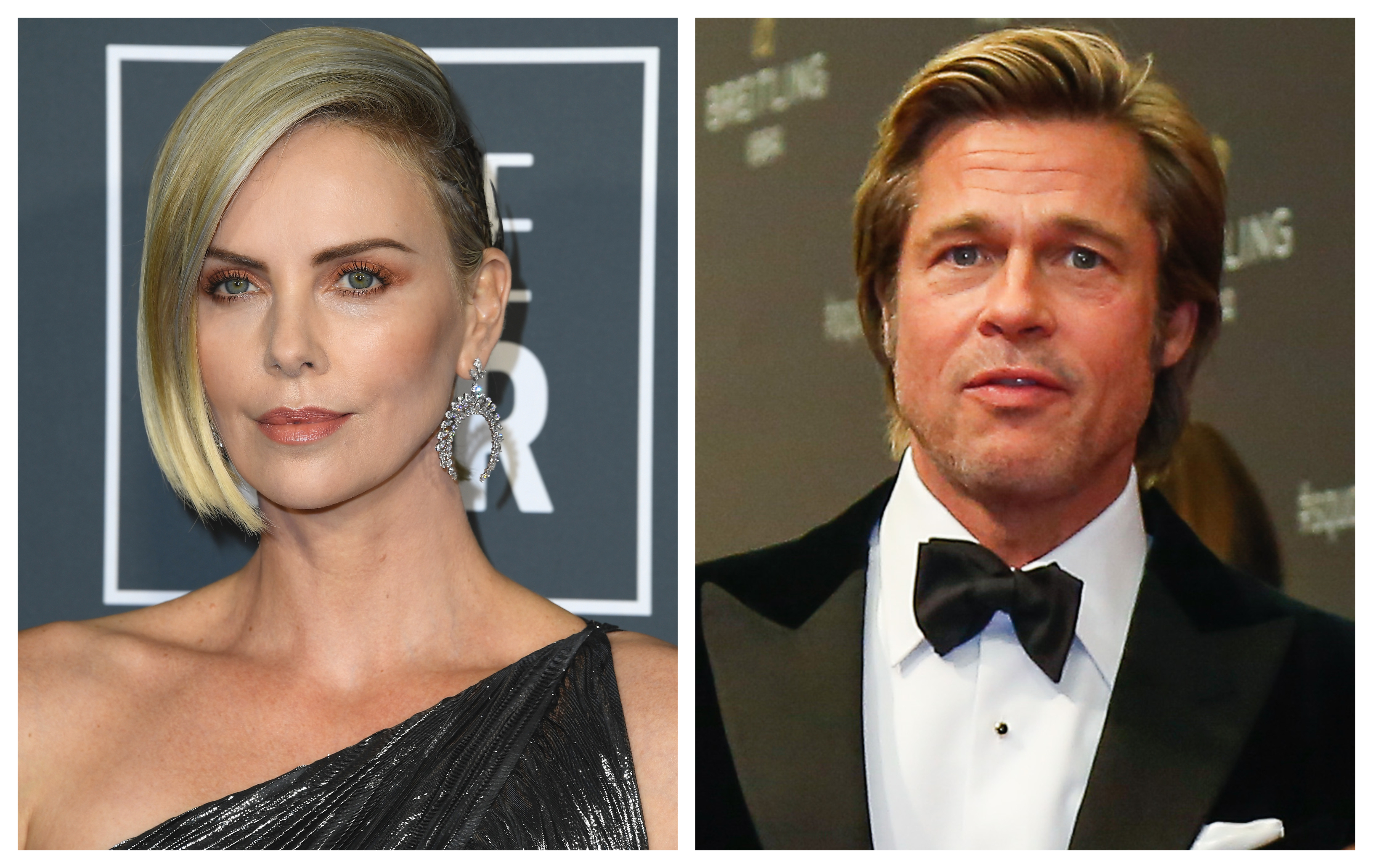 3264px x 2065px - Is Charlize Theron Dating Brad Pitt? 'They're Being Cautious'
