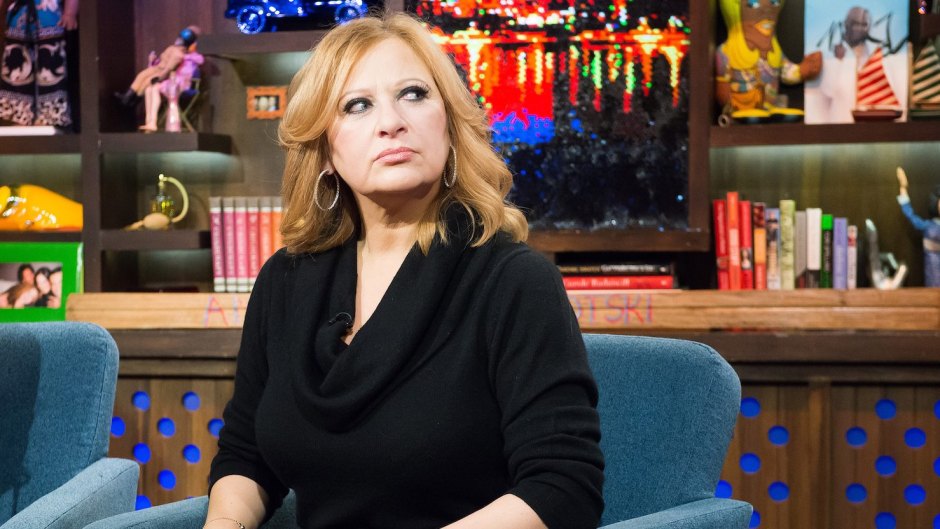 Caroline Manzo Looks Shady In All Black on Watch What Happens Live