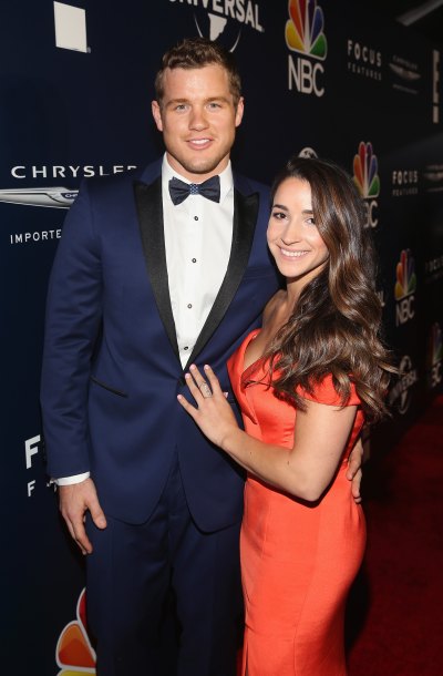 Colton Underwood Aly Raisman Golden Globes afterparty 2017