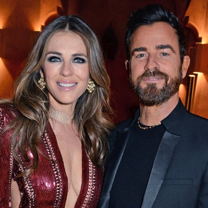 Justin Theroux and Elizabeth Hurley Are Into Each Other