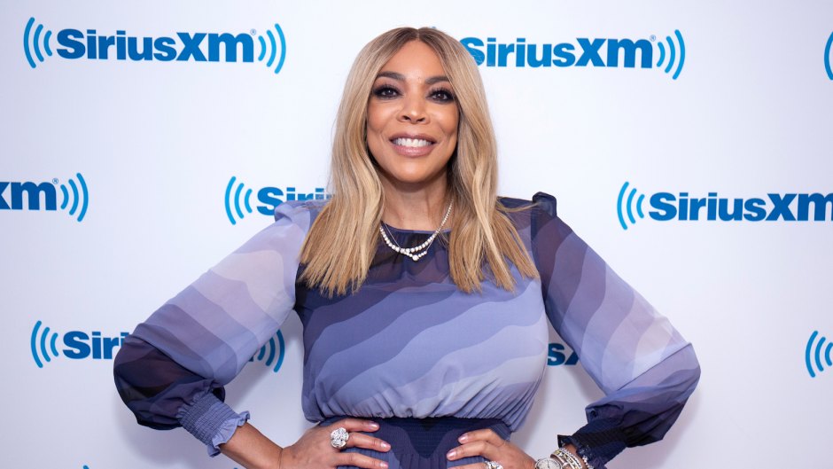 Wendy Williams wearing purple at an event