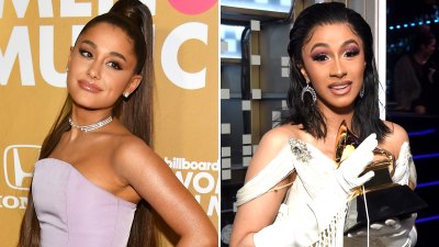 Ariana Grande Comments on Cardi Bs Instagram After Fans Accuse Her of Throwing Shade