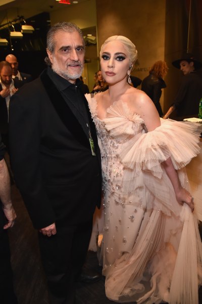 Lady Gaga with her dad Joe
