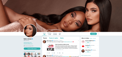Kylie Jenner Twitter Background