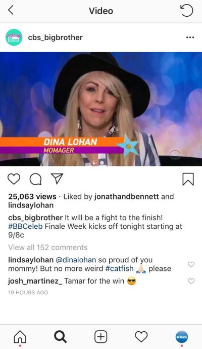 Lindsay Lohan comments on mom's dating life
