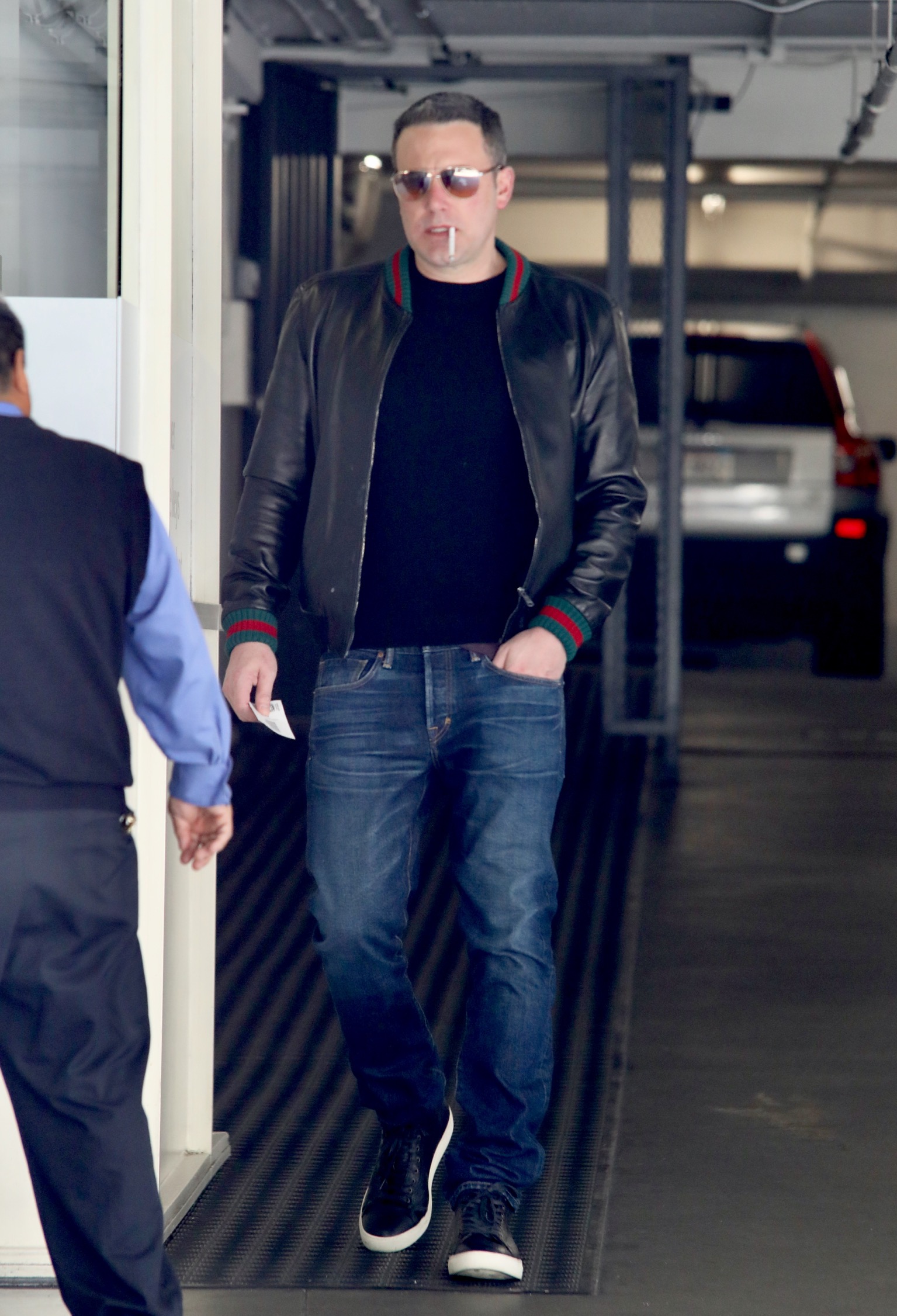 Ben Affleck Spotted Smoking In Los Angeles See Pics