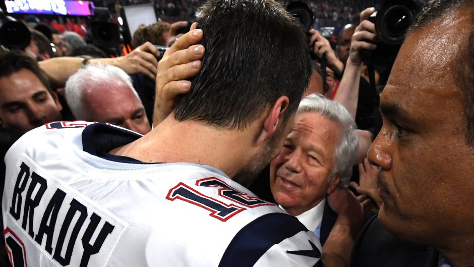 Tom Brady Embraced By Patriots Owner Robert Kraft After Super Bowl Win
