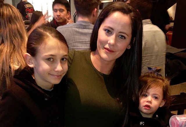 Jenelle Evans with Maryssa and Ensley