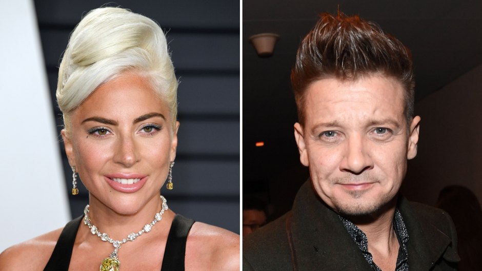 Lady Gaga Jeremy Renner Hanging Out