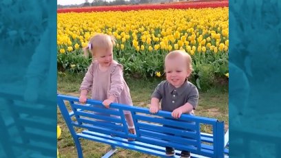 Ember and Jackson Roloff Being Adorable at the Tulip Festival