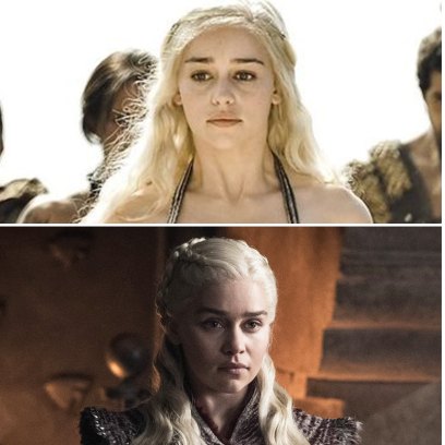 Game of Thrones Before and After pics
